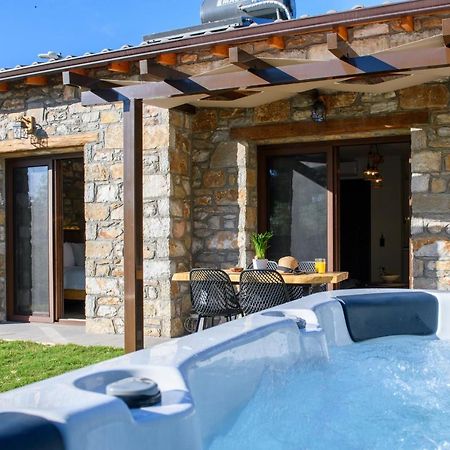 La Terra Petra Villa Skala Rachoni  Eksteriør bilde